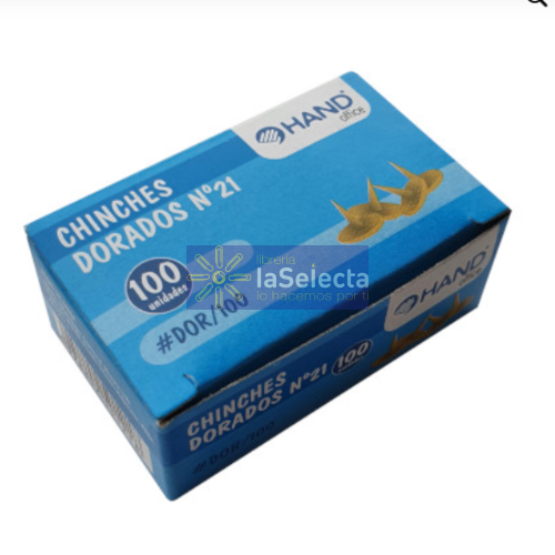 CHINCHES DORADOS 100 UN HAND